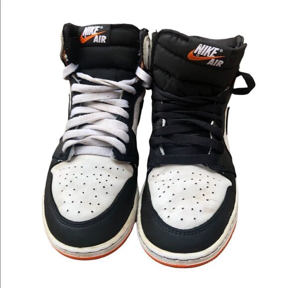 Nike Air Jordan 1 Retro High OG Electro Orange Size 7 - Picture 16 of 16